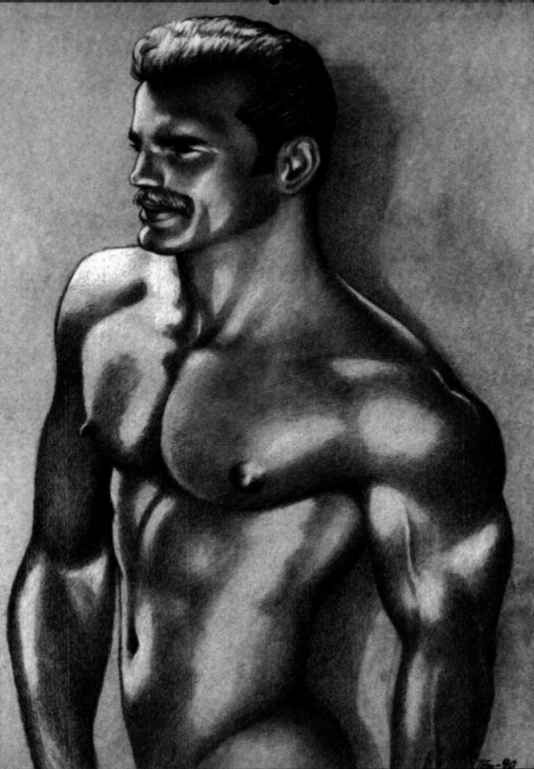 Hairy Gay Art and Cartoons