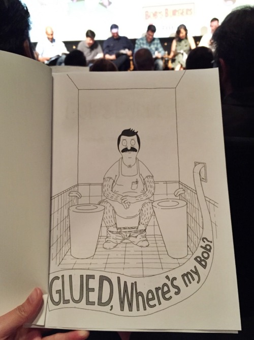 bentoboxent:  The table read and celebration of 100 episodes of Bob’s Burgers!!!