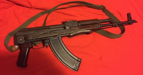 carolina-viking: My 1973 Polish underfolder weld build. Beautiful Blasphemy @kalashnikovs-and-lace