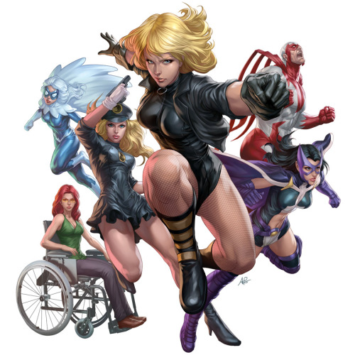 sablelighter:  Favorite Comic Artists: Artgerm - Stanley Lau 