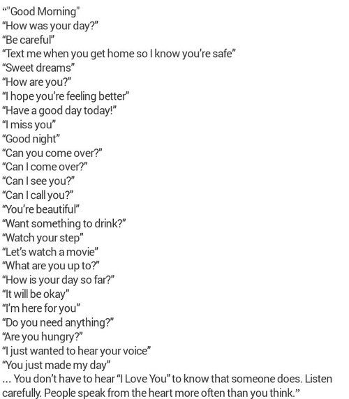 neuroticdream:  More ways to say “I love you” on We Heart It.