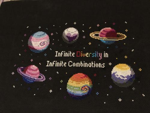 crossstitchworld:Infinite Diversity in Infinite Combinations by MissBernkastel