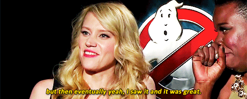 jillianholtsmann:Were you guys kids watching Ghostbusters, watching the cartoons, was that in your c