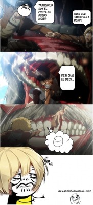 memator:  Ser el protagonista en Shingeki