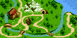 suppermariobroth:  Donkey Kong Land 3 overworld maps from the Japanese Game Boy Color version.