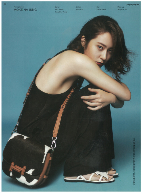 171123 Krystal @ GQ December Issue。(via jungsoojung.com)