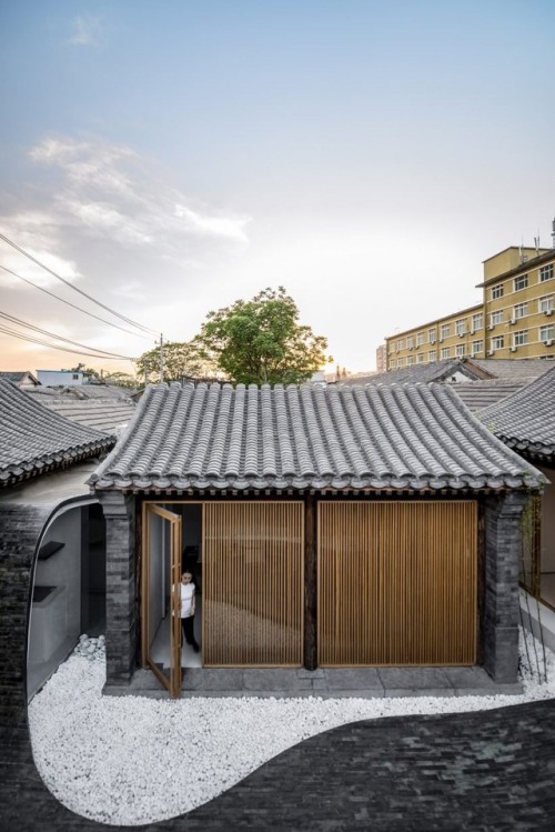 goodwoodwould: Good wood - Beijing based Arch Studio renovated a traditional courtyard house in the 