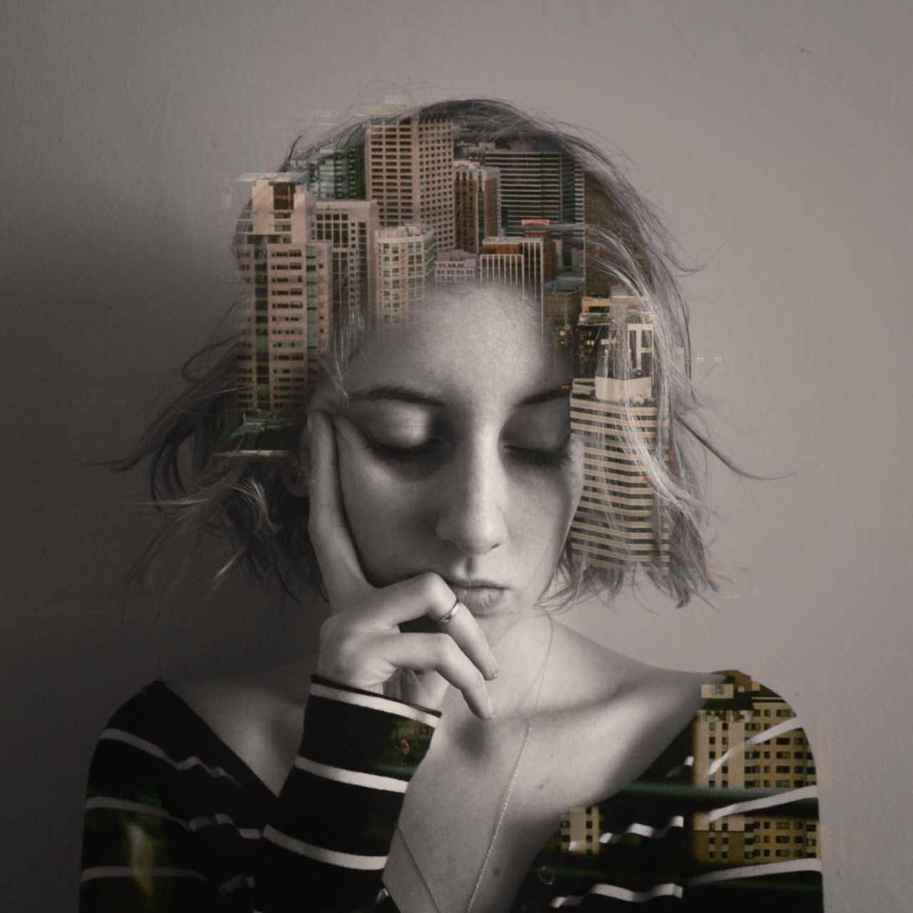 cut-out-the-bad:  For the last few weeks I’ve been taking photos of myself right