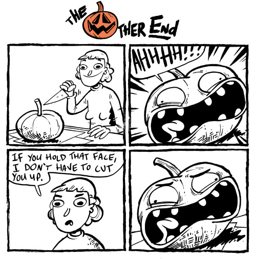 theotherendcomics:It’s Halloween time!! Macabre! Scary! Spooktacular! And I’ll be postin
