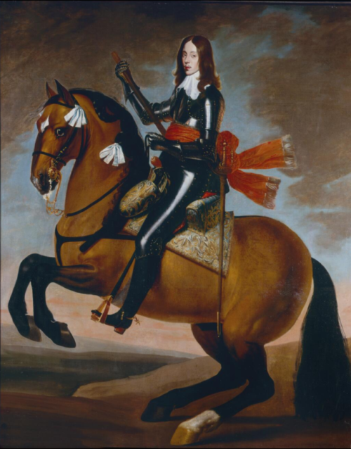 Equestrian Portrait of William II, Prince of Orange, attr. to Anselm van Hulle, 1645-47