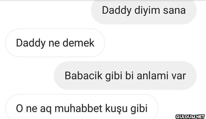 Daddy ne demek Daddy diyim...