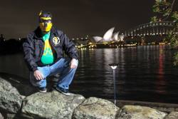 Pup Boss of Sydney, a man devoted to human pet play training via his website Sirius Pup Australia