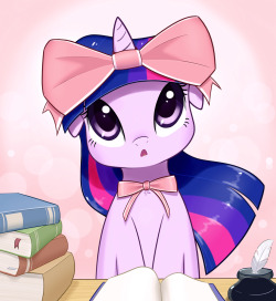 May I help you? by aymint  Adorablest librarian