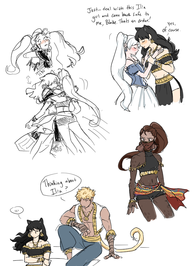 hey&hellip;guardian!au feat. ilia and some outfit tweaks