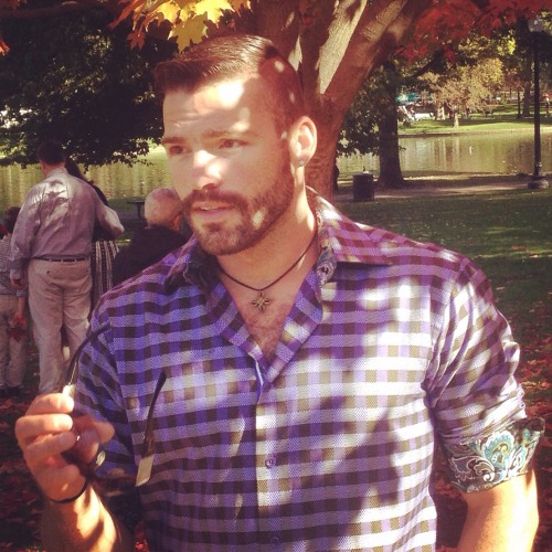 Hairy chest, legs,Beard and Mustache.