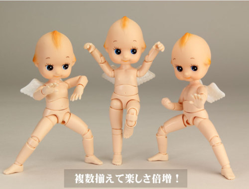 【なんだこれ】フル可動の『キューピーちゃん』フィギュアがやばすぎるｗｗｗｗとんでもないポーズとかもとれてシュールすぎｗｗｗｗｗ : オレ的ゲーム速報＠刃