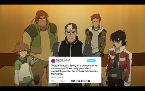 Voltron + WtNV Tweets Pt. 3Bonus: