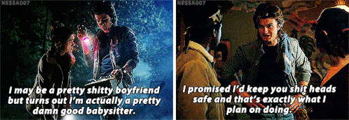 nessa007:Steve Harrington + iconic quotes