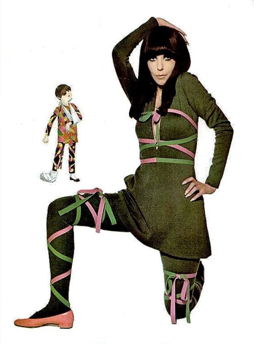 danismm: Peggy Moffitt, 1968. Fashion by Rudi Gernreich.