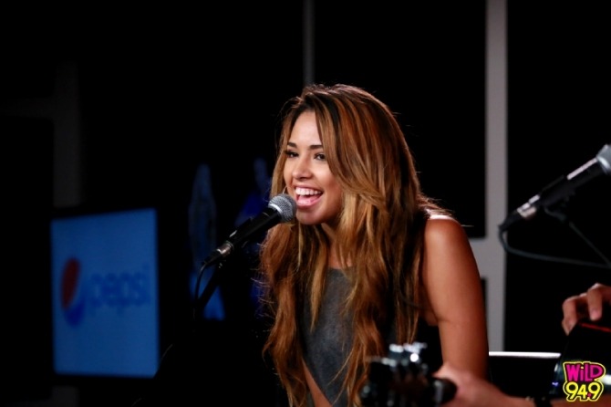 villegas-news:  Jasmine V performs in the WiLD 94.9 VIP Lounge 8.18.14 