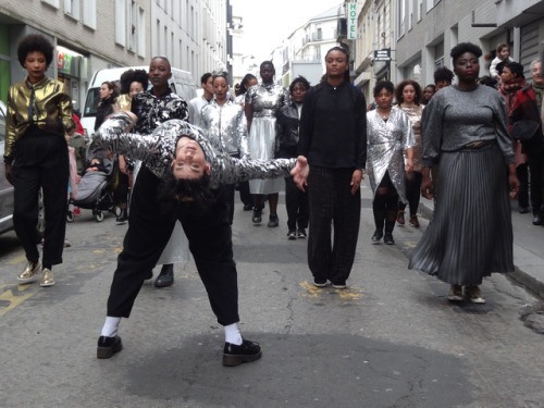 30 nuances de noir-es / Black French Feminist Marching BandPart 4/4March 2017 / Barbès / Pari