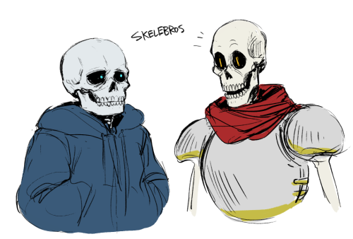 creepsandcrawlers:feriowind:i drew more vaguely realistic/monster-y undertale dudes hahaI like these