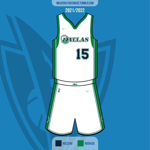 Dallas MavericksCity Jersey 2021-2022