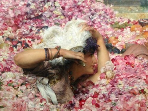 loumargi:“Lawrence Alma-Tadema The Roses of Heliogabulus Painted 1888,”