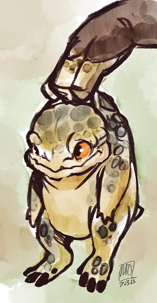 the-scribe-of-tuchanka: personal headcanon that baby krogan can be picked up by the