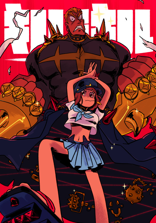 say what you will about klk but consider: gamagori is my boyfriend and also mako is my girlfriend
