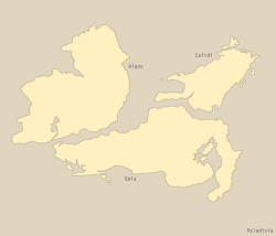 Work In Progress Map Of Paladisia.calidi - Home Of The Warm-Bloods.algus - Home Of