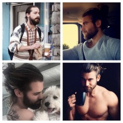 Happy Man Bun Monday to all the cute man