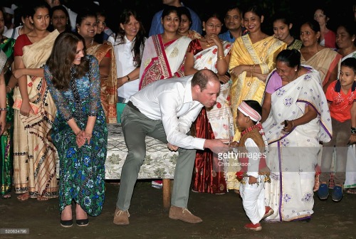 The Duke and Duchess of Cambridge continue their week-long tour of India and Bhutan taking in Mumbai