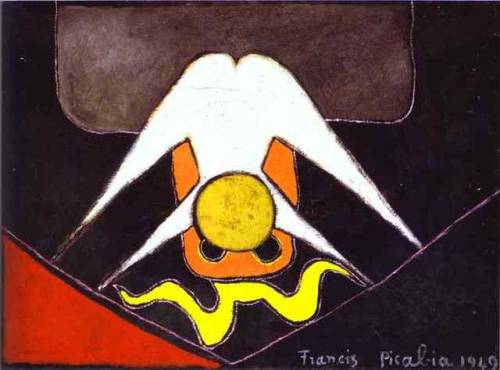 artist-picabia:Colloquium, Francis PicabiaMedium: oil,cardboardwww.wikiart.org/en/francis-pi