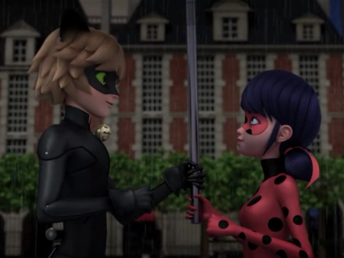 These Two Precious Cuties And Their Post-Reveal Umbrella Scenes The Episodes "Chat Blanc" And "Ephemeral".