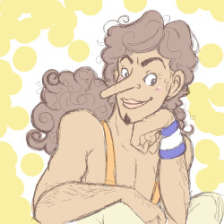 rootsandbeer:  this is probably the most boring drawing of usopp ever thanks obama