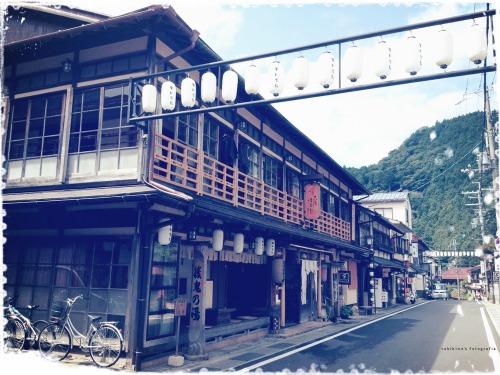 奈良県吉野郡天川村、洞川温泉（どろがわおんせん） Dorogawa Spa Town in Nara Japan