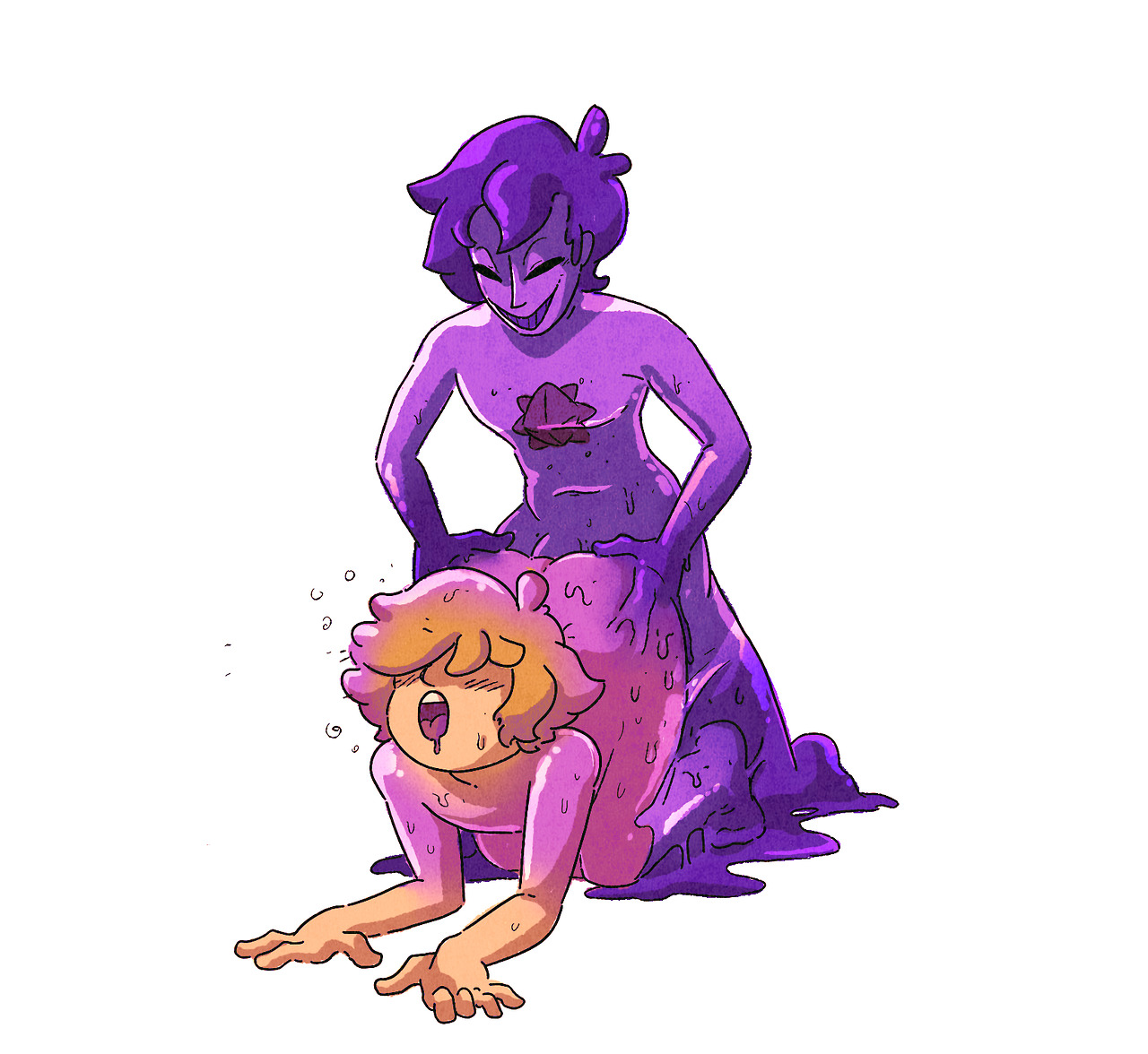 cavitees:   Commission for ardwin-arache! some good ol fashioned absorption~  
