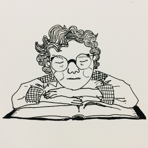 alfuncoots:inktober day seven; exhausted “The book was long, and difficult to read, and Klaus became