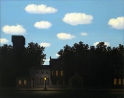 Rene Magritte. The Empire Of Light, Ii. 1950.