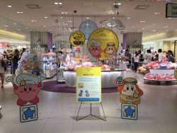 rainbow-filled:  Kirby Cafe shop in Osaka, Japan 2016!