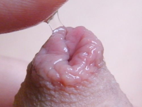 gallardocoloursmallcock:Playing with my precum very nice