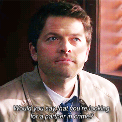 feathers-theangel:can we just appreciate how much of a cutie-patootie castiel was in this episode