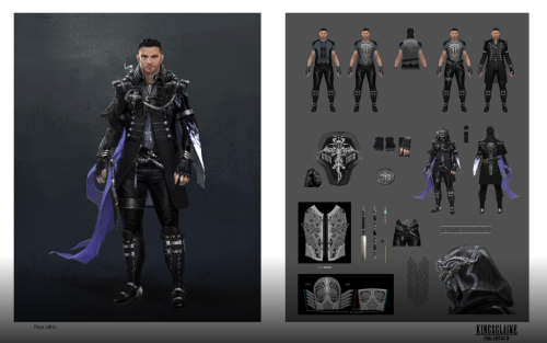 finally-fantasified:Some Kingsglaive concept art included with the iTunes digital download