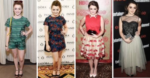 delenasdiary:2014 fashion ♦ Maisie Williams