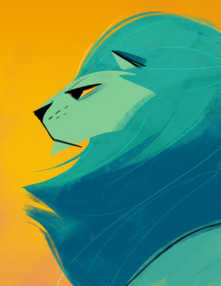 dailycatdrawings:  701: Lion PortraitOh my gosh things have been busy. Feels good to get a drawing up!   FAQ | Submissions | Patreon | Etsy  