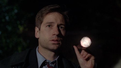 Fox Mulder in The X-Files ep 1.21 Tooms