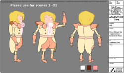 Selected Character Model Sheets (1 Of 2) From Bonnie And Neddycharacter &amp;