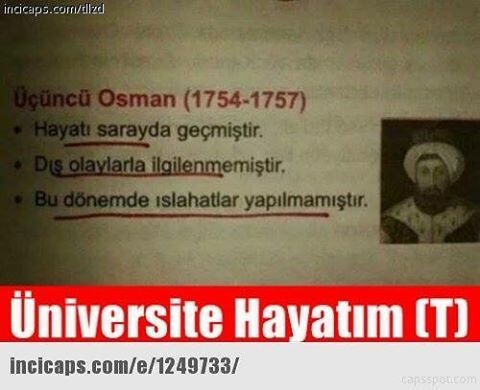 Üçüncü Osman...