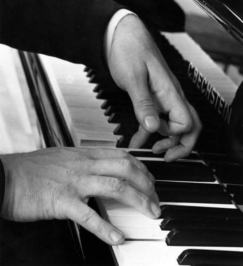 papillon-de-mai: Sviatoslav Richter’s hands, photographed in 1961. © Erich Auerbach/Getty Images